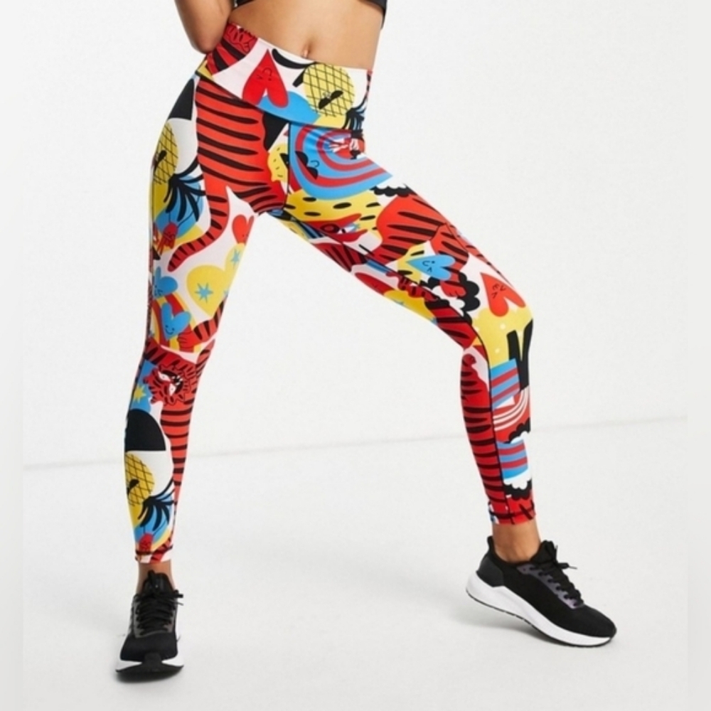 Super Fun Adidas Believe This 7/8 Tights / Leggings (Plus Size - 2X)